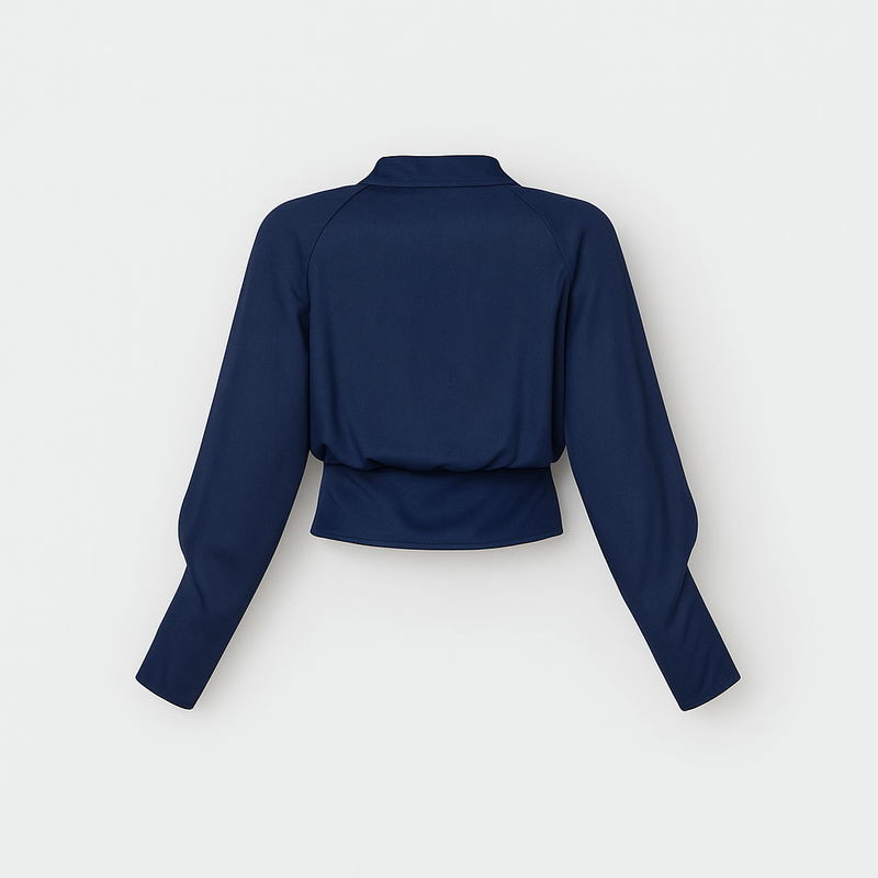 Dahlia – Bluse mit femininen Puffärmeln