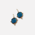 Maeble - Vintage-Ohrringe mit Stein und Perle