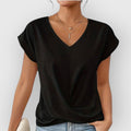 Olivia – Feminines Top mit V-Ausschnitt
