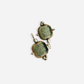 Maeble - Vintage-Ohrringe mit Stein und Perle